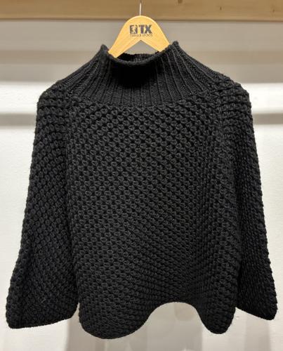 (w) Knit Sweater 90553 black