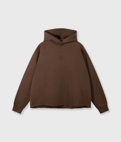 (w) Hooded 10DAYS Statement dark truffle