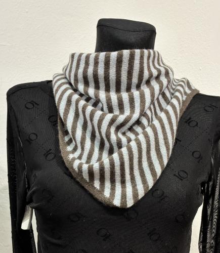 (w) Scarf 25795 blue grey
