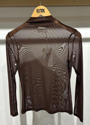 (w) Top Mesh CK08527 chocolate