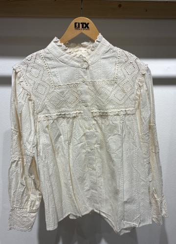 (w) Blouse SC158 cream