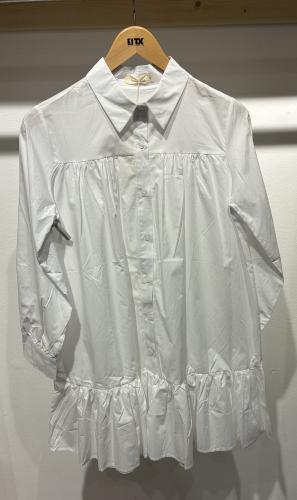 (w) Blouse Dress NC141 white
