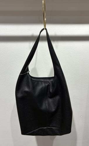 (w) Tasche Leather 503215 black