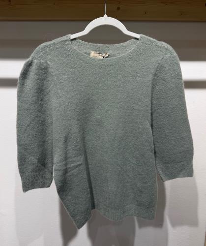 (w) Knit Sweater 63719 sage