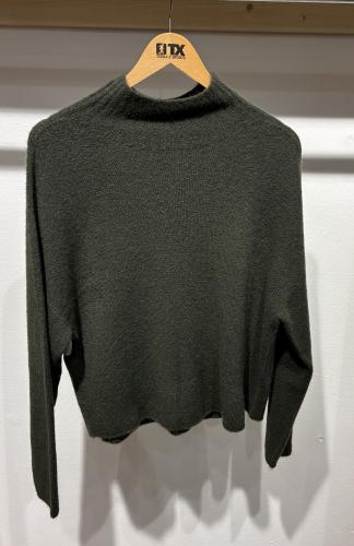 (w) Knit Sweater 62258 khaki