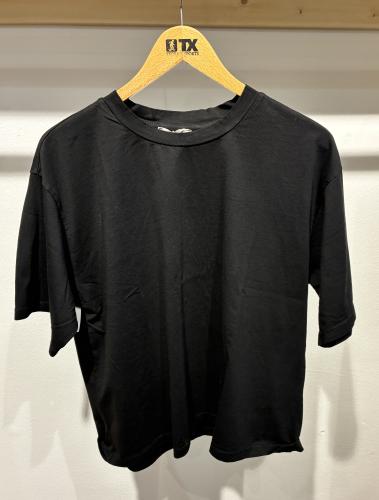 (w) T-Shirt 08157 black