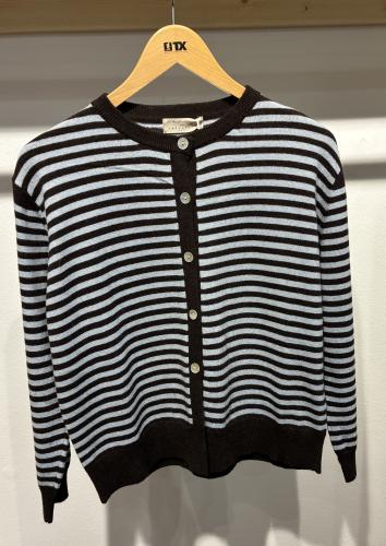 (w) Cardigan Cashmere 62034 chocolate