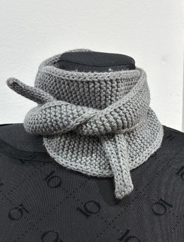 (w) Miniscarf Soffffl darkgrey