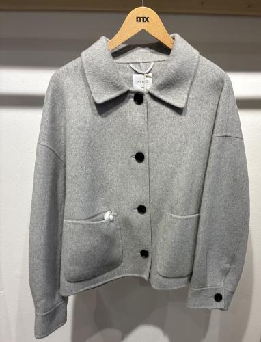 (w) Kurzmantel SY728 light grey