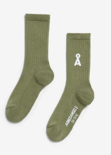 (w) Socken Armedangels Saamus Bold fatigue green