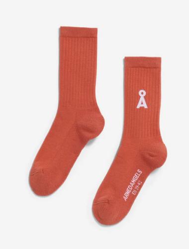 (w) Socken Armedangels Saamus Bold tabasco red
