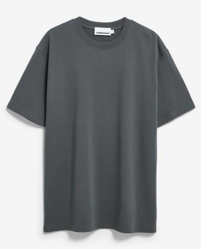 T-Shirt Armedangels Maarkos Heavy Weight space steel