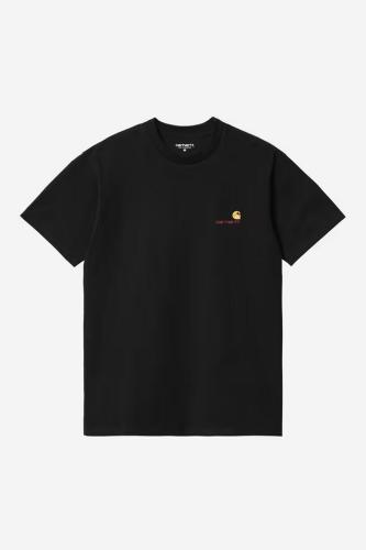 T-Shirt Carhartt WIP American Script black