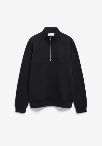 Quarter-Zip Armedangels Waarlo Fleece black