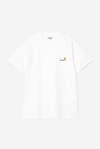 T-Shirt Carhartt WIP American Script white