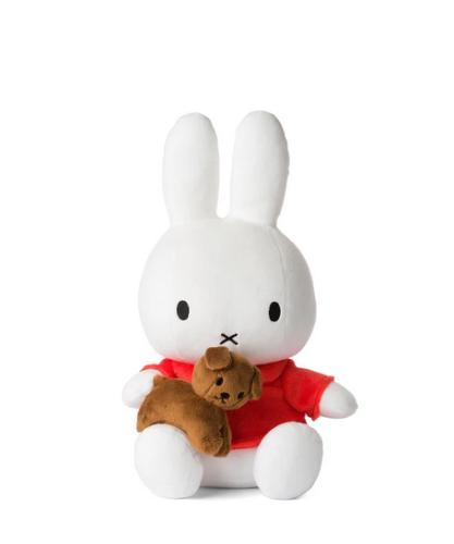 Miffy with Snuffy 33cm white orange