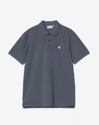 Polo Carhartt WIP Chase Pique cozy blue