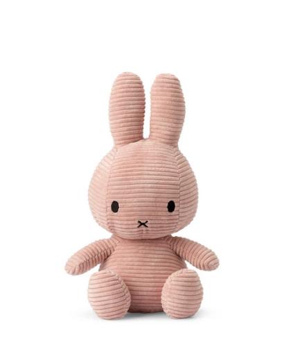 Miffy Sitting Corduroy 33cm pink