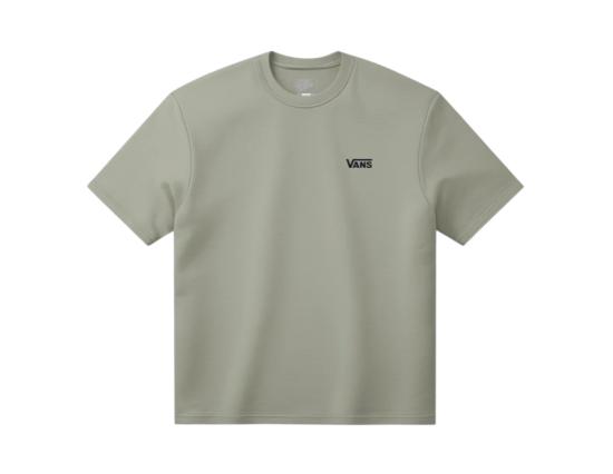 T-Shirt Vans Left Chest soft sage