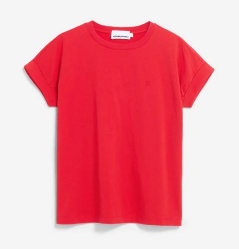 (w) T-Shirt Armedangels Idaara mars red