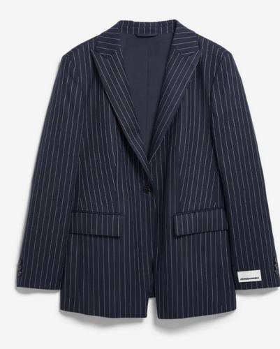 (w) Blazer Armedangels Mikulaa Pinstripe night sky