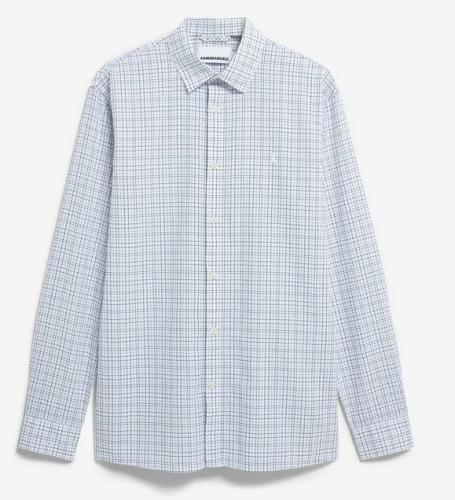 Hemd Armedangels Check tinted navy 