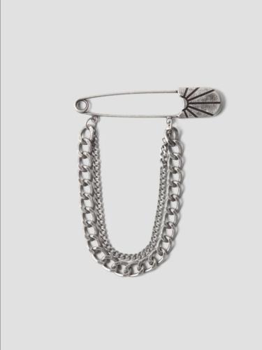 Brosche Rassvet Metal antique silver