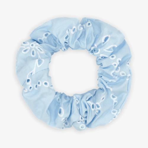(w) Scrunchie Sui Ava Floral Broderie bubblegum