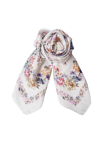 (w) MIniscarf Black Colour BCCalithea creme