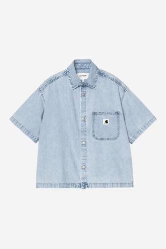 (w) Shirt Carhartt WIP Lovilia blue stone bleached