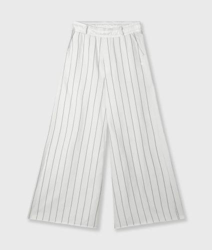 (w) Pant 10Days Wide Jogger pinstripe