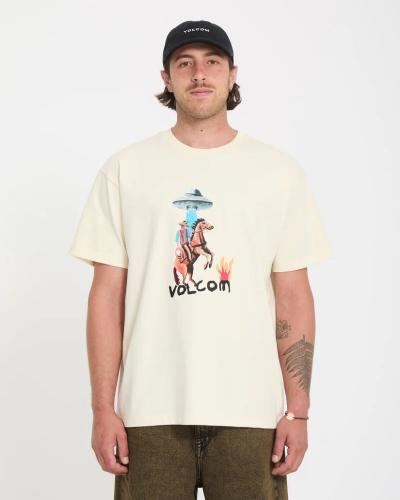 T-Shirt Volcom Mickey Mason 1 dirty white
