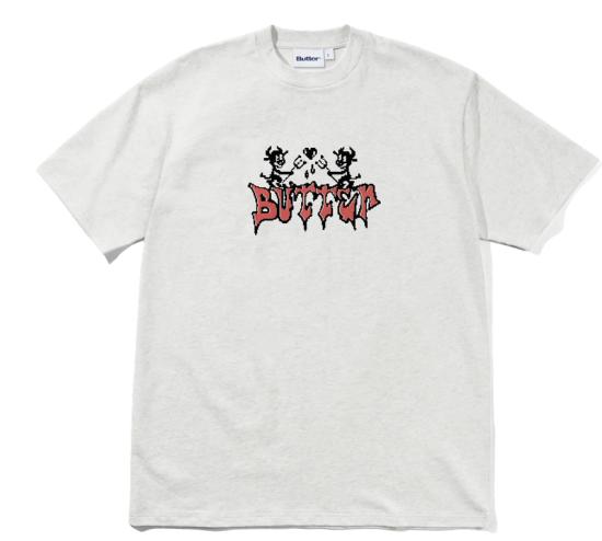 T-Shirt Butter Goods Diablo ash