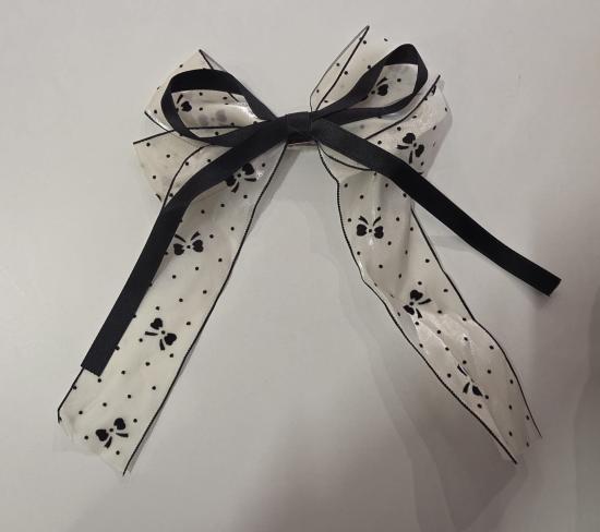 (w) Bow Little Bows black