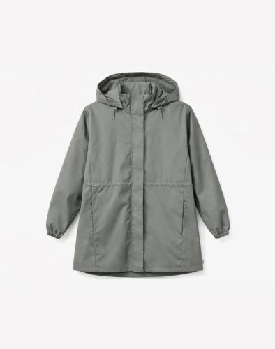 (w) Jacket Mazine Natural Rain Parka light bottle
