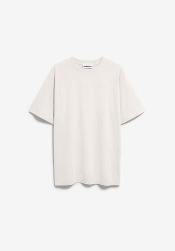 T-Shirt Armedangels Maarkos Linen Blend pure