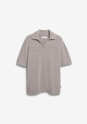 Poloshirt Armedangels Boucle Knit sandstone