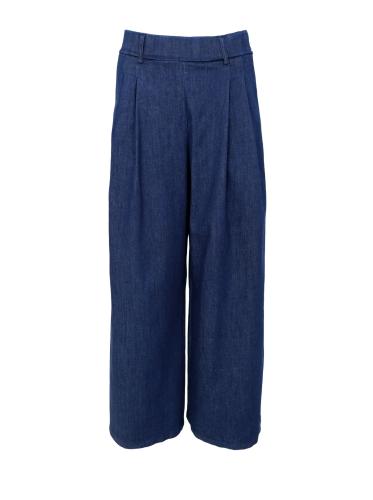 (w) Pant Black Colour BCDenice Wideleg denim