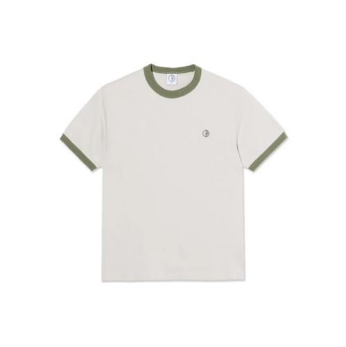 T-Shirt Polar Skate Co. Ringer pale taupe