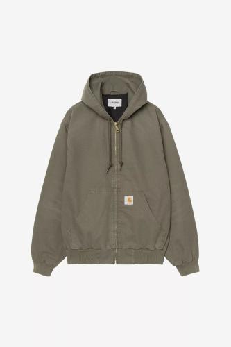 Jacke Carhartt WIP OG Active Jacket leaf stone canvas
