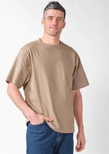 T-Shirt Klitm�ller Mens Boxy Tee cashew
