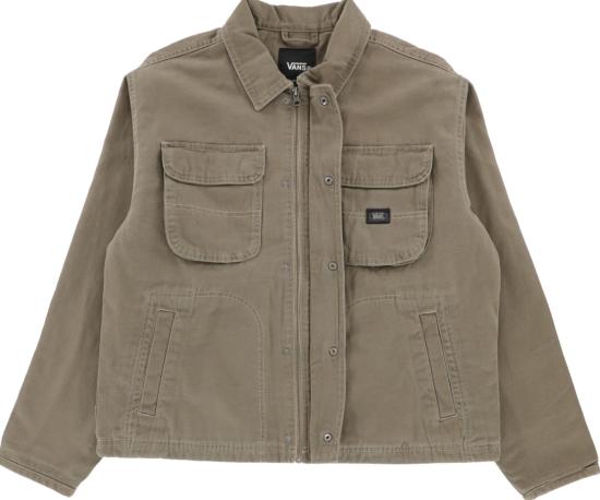 Jacke Vans Umber Pigment Canvas aluminium