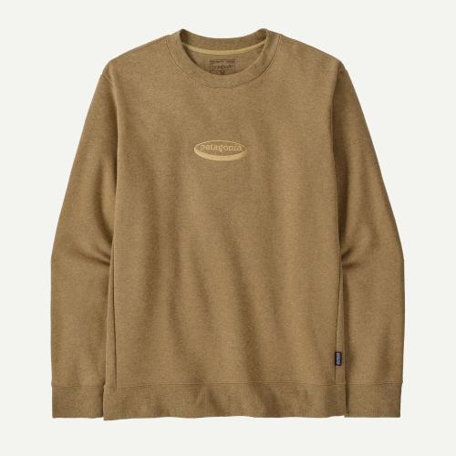 Crewneck Patagonia 95 Oval Logo Uprisal bobcat brown