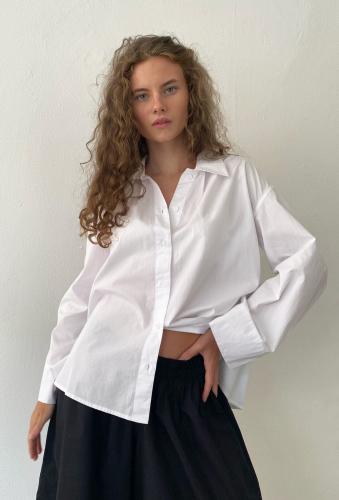 (w) Shirt Boii white 