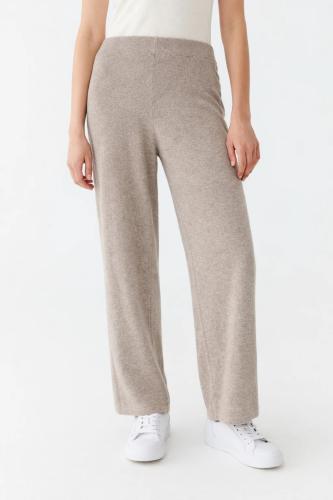 (w) Knit Pant Movesgood Kim Wide greige