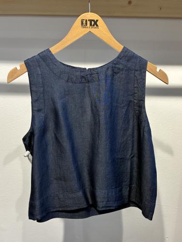 (w) Top Movesgood Nory dark denim blue