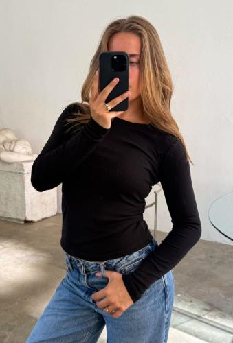 (w) Longsleeve Boii 10062 black