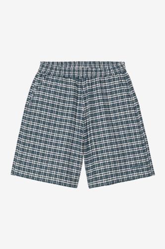 Short Carhartt WIP Kander Check blue river