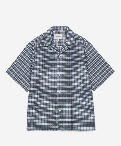 Hemd Carhartt WIP Kander Check blue river