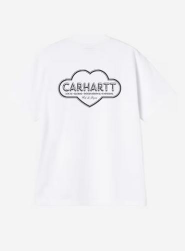 T-Shirt Carhartt WIP Cloud Heart white
